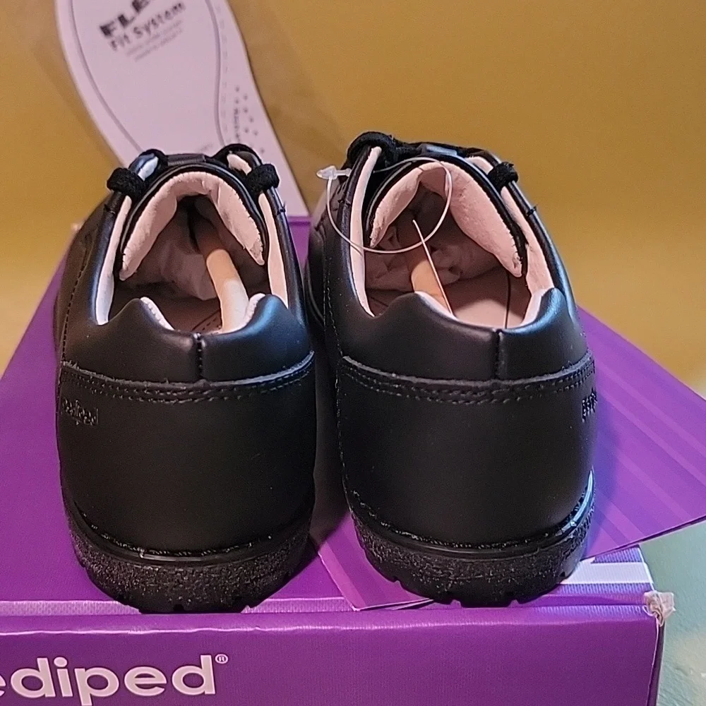 Pediped STORM black lace-up shoes